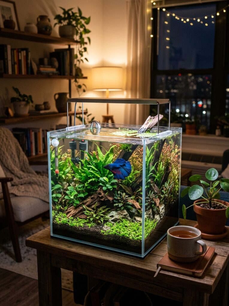 pintrest worthy betta fish tank