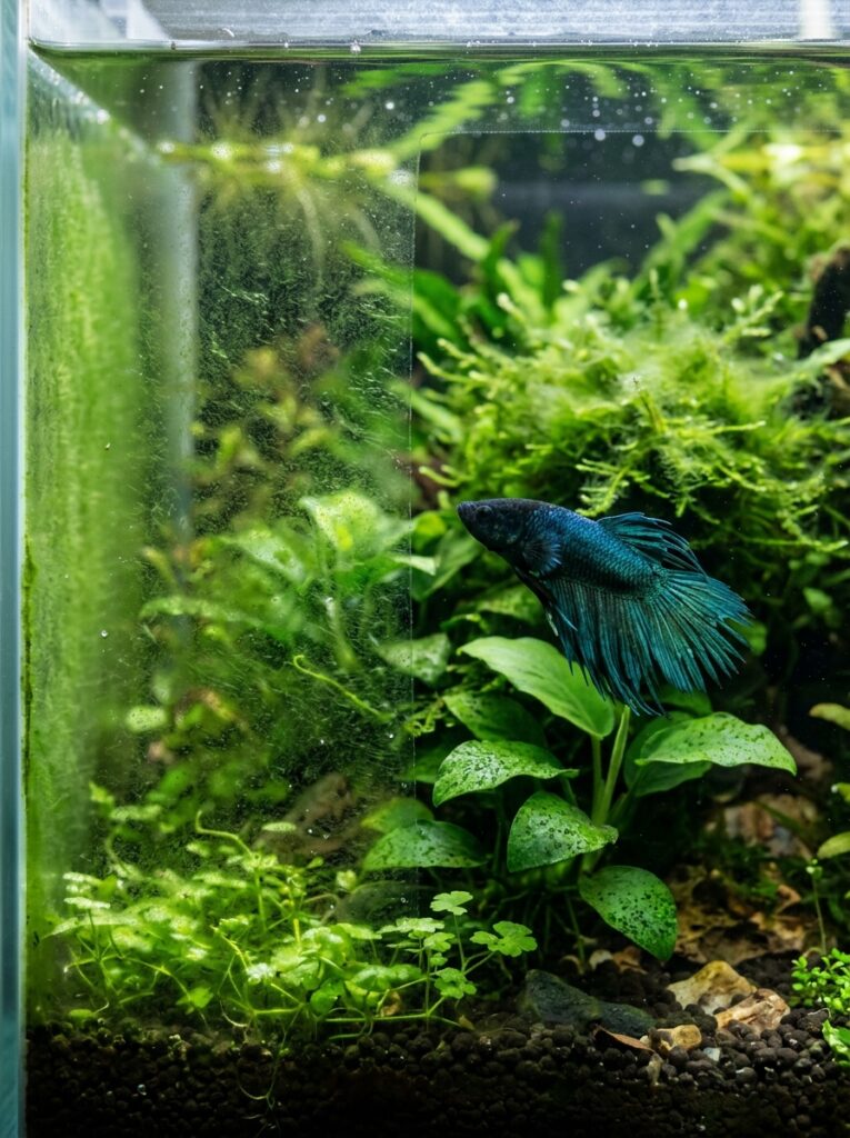 Why Algae Keeps Appearing in Betta Tanks