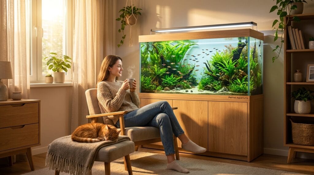 Best quiet aquarium filters for a peaceful planted aquarium in a cozy bedroom