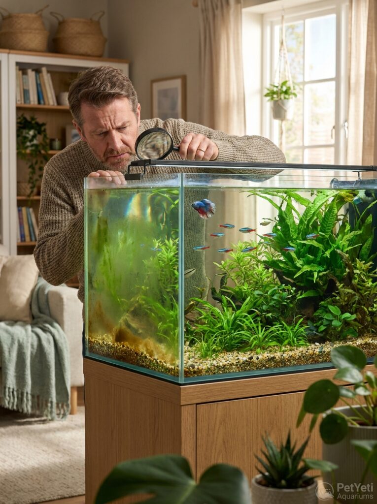 Aquarium becoming dirty again shortly after cleaning