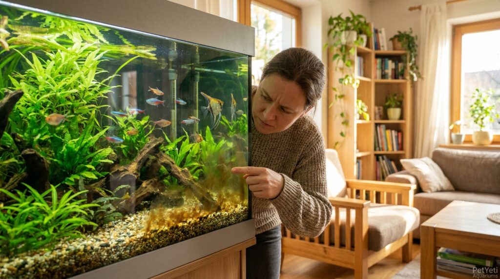 Aquarium becoming dirty again shortly after cleaning