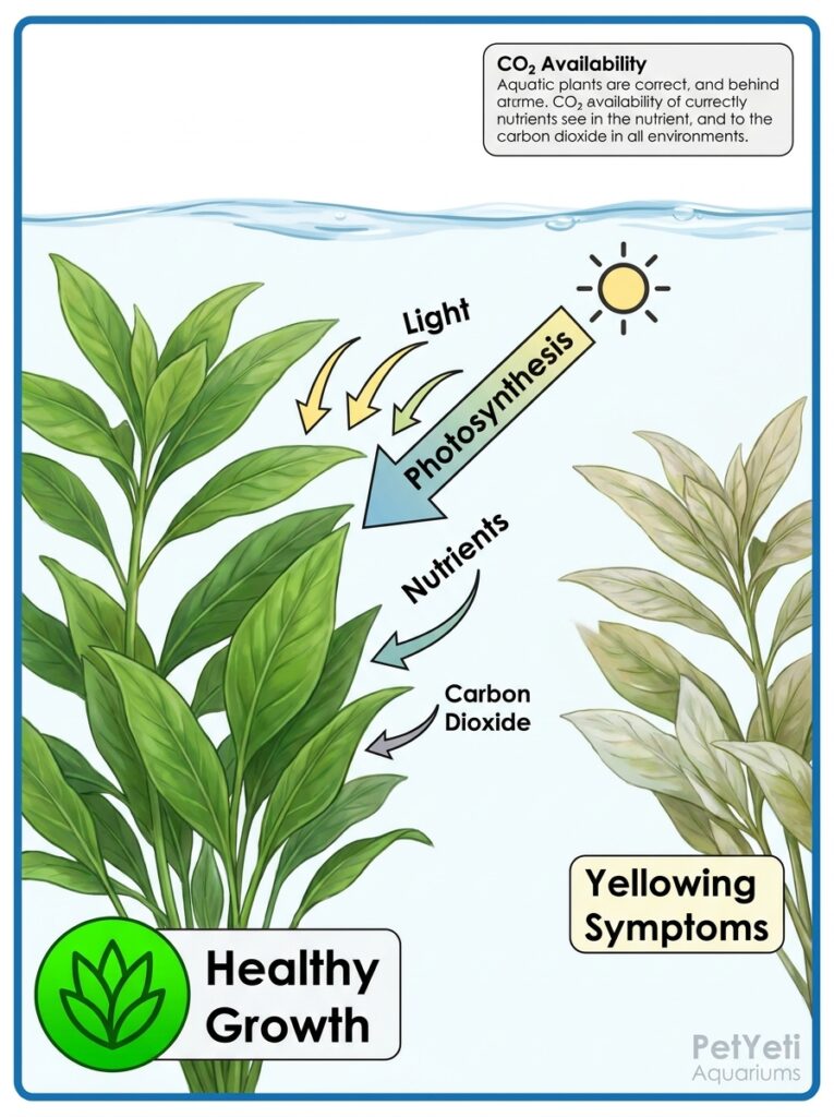 Carbon dioxide and plant growth in freshwater aquariums