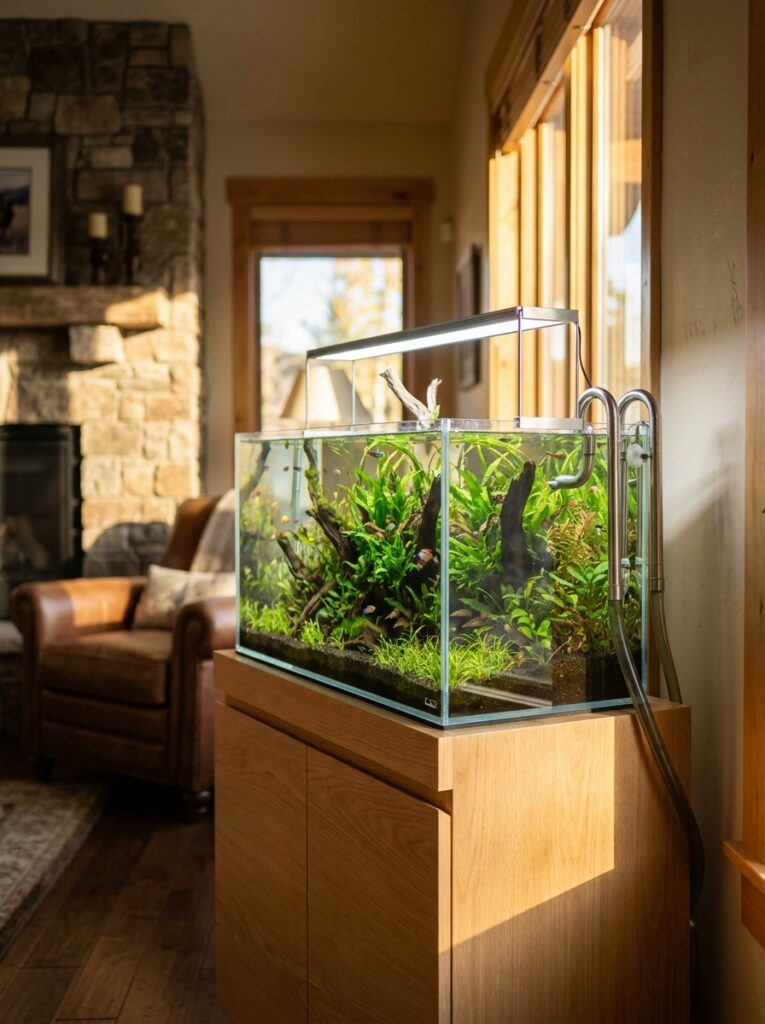 Reliable aquarium equipment supporting a healthy planted tank
