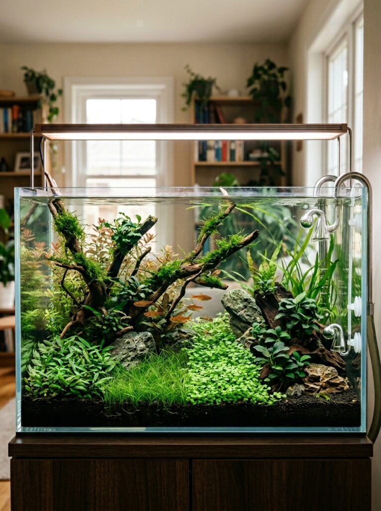 Comparison of popular foreground aquarium plants