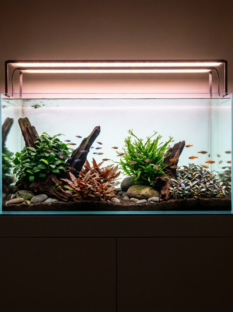 Comparison of popular midground aquarium plants
