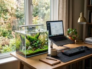 Desk Aquarium Setup